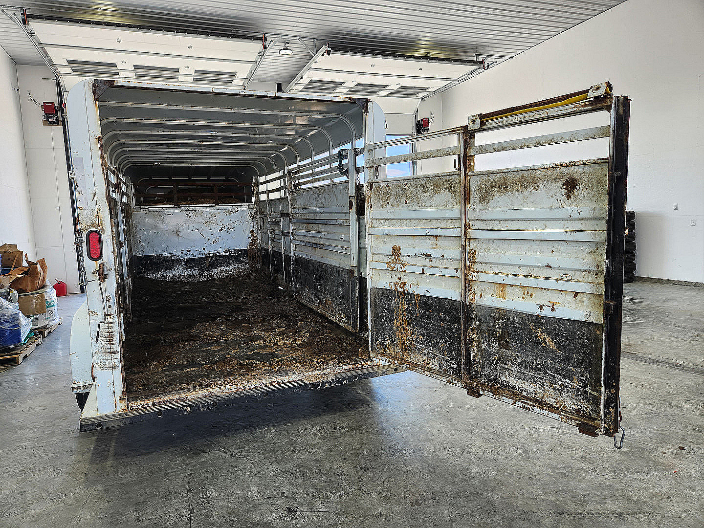 Used 2005 Circle D Stock Trailer 16'