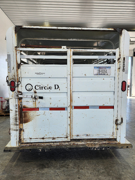Used 2005 Circle D Stock Trailer 16'