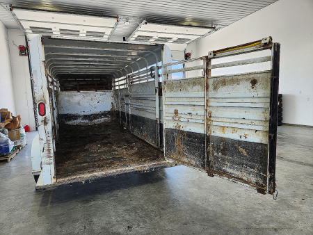 Used 2005 Circle D Stock Trailer 16'