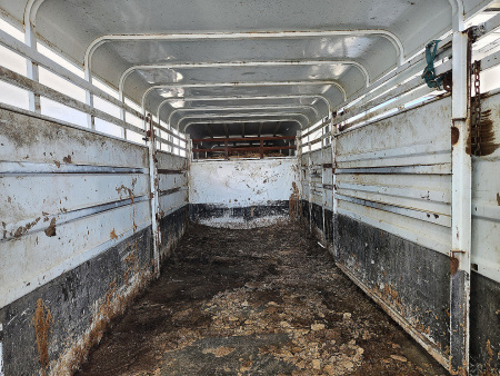 Used 2005 Circle D Stock Trailer 16'