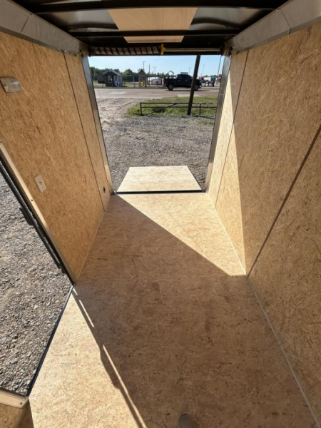 New 2026 Compass 6'x10' Enclosed Cargo Trailer - Indigo DLX