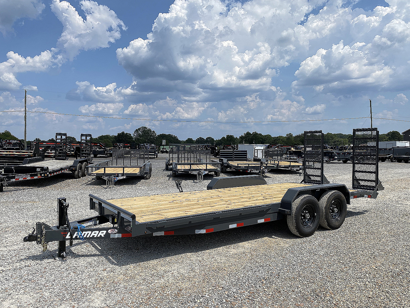 New 2026 Lamar 83" X 20' 14K Equipment Trailer
