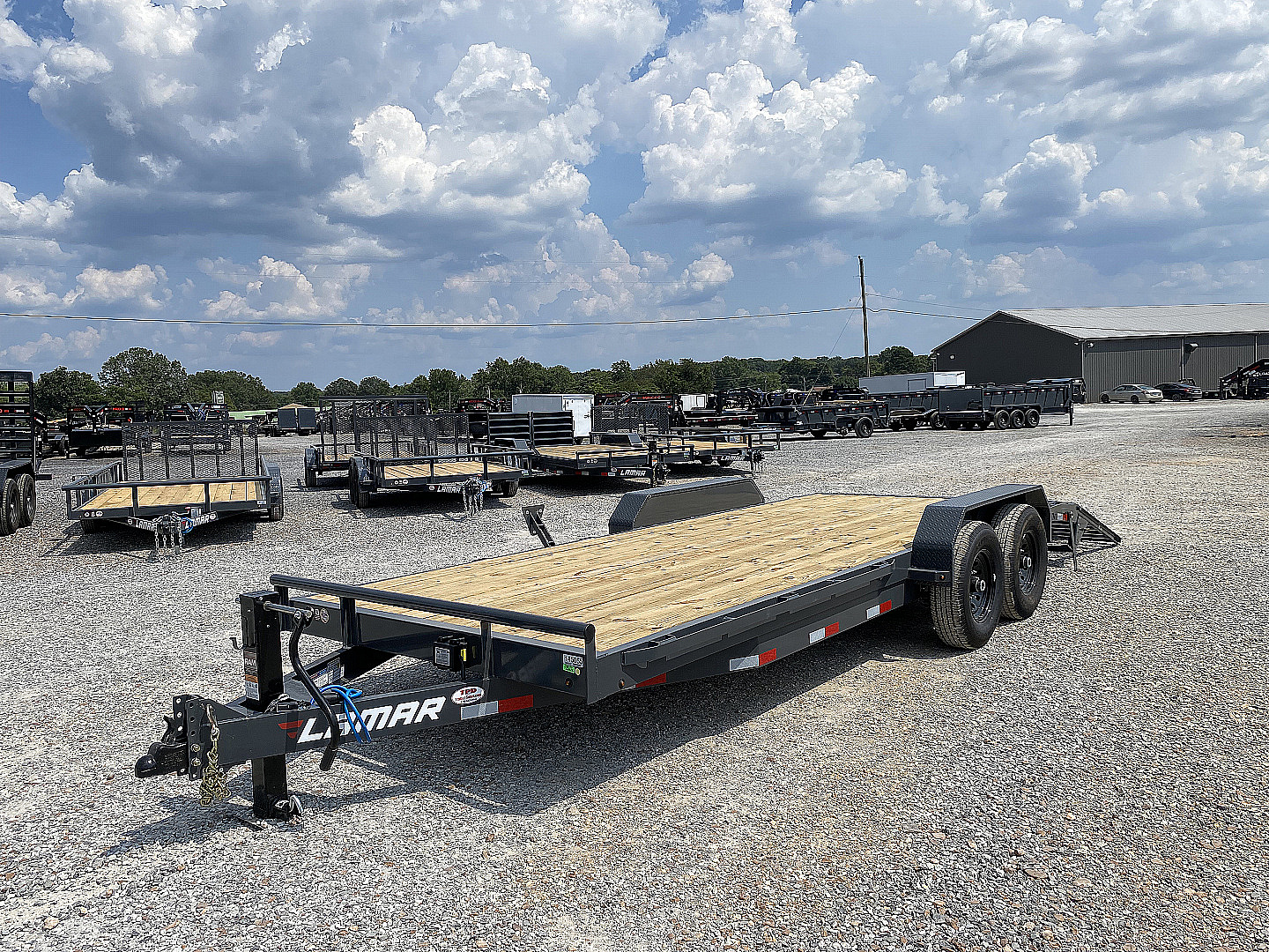 New 2026 Lamar 83" X 20' 14K Equipment Trailer
