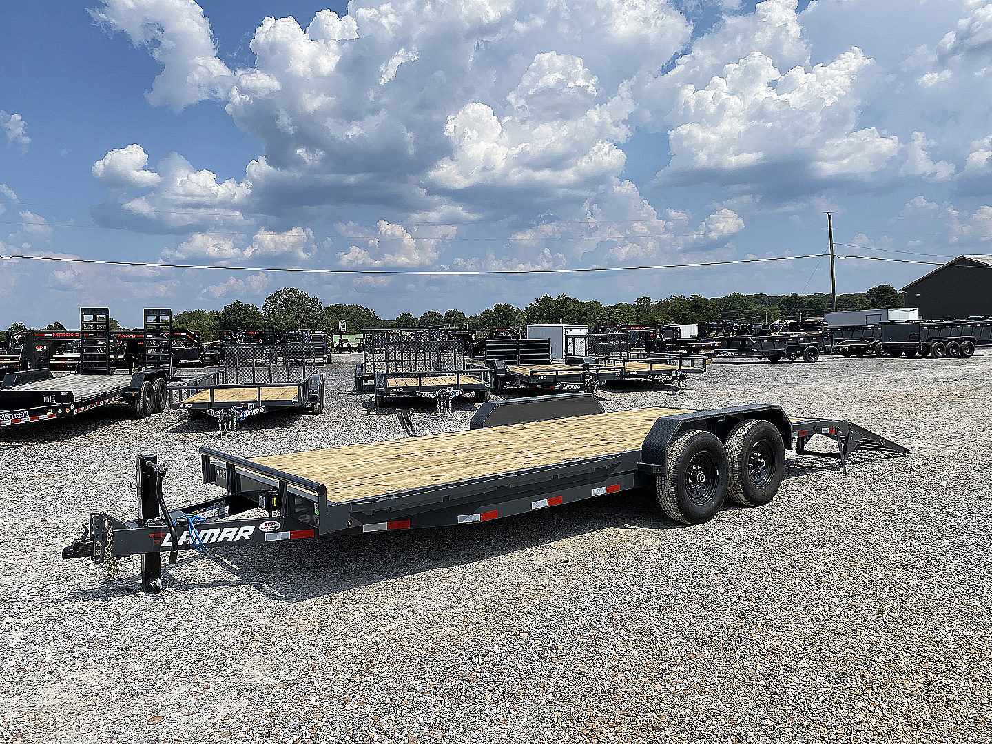 New 2026 Lamar 83" X 20' 14K Equipment Trailer