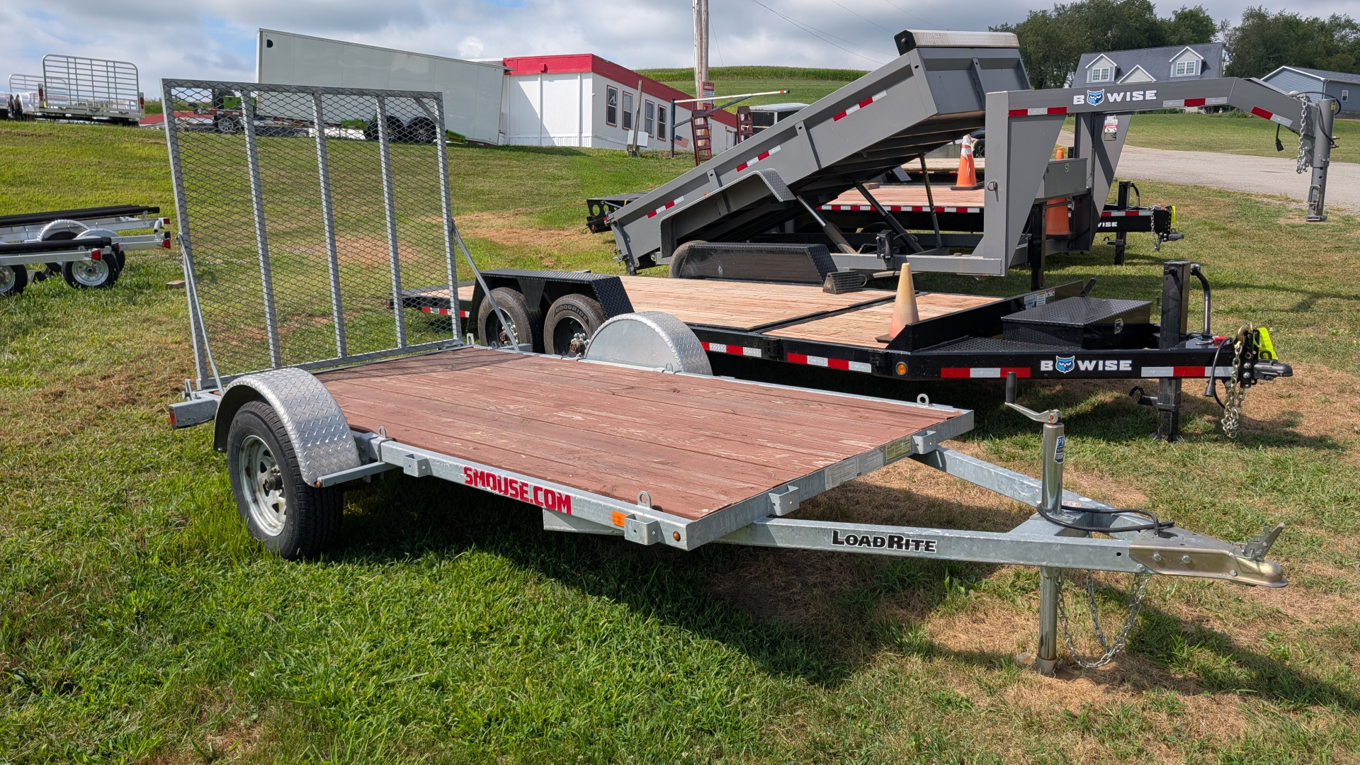 Used USED 2020 Load Rite 5.5 x 11 Galvanized Utility Trailer w/ 5 ...