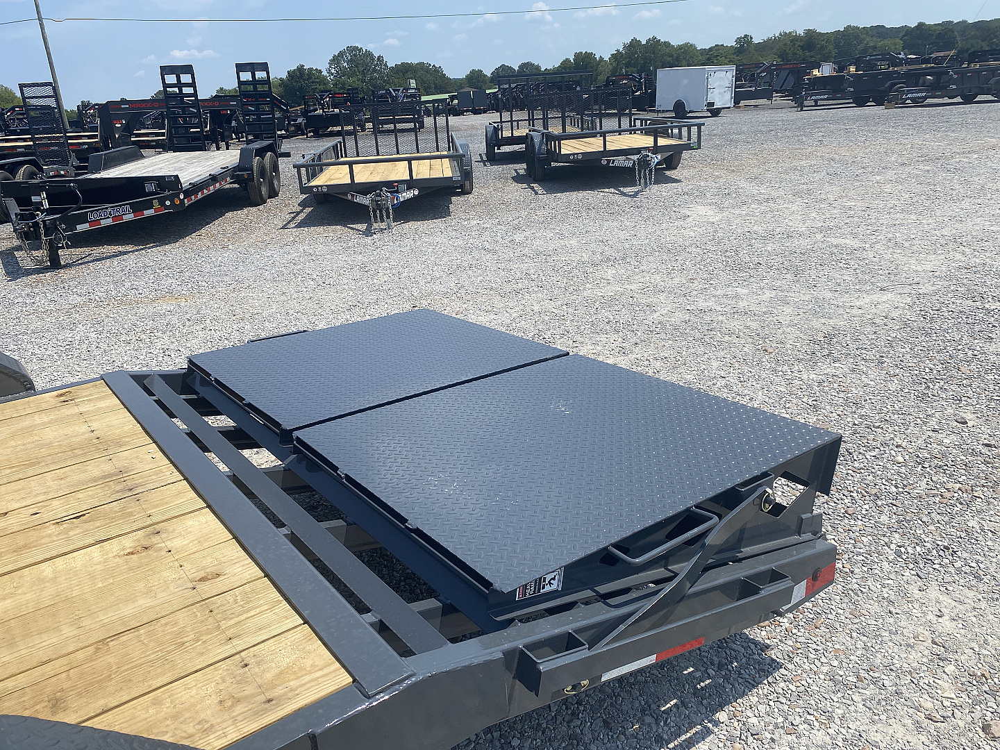 New 2026 Lamar 83" X 20' 14K Equipment Trailer