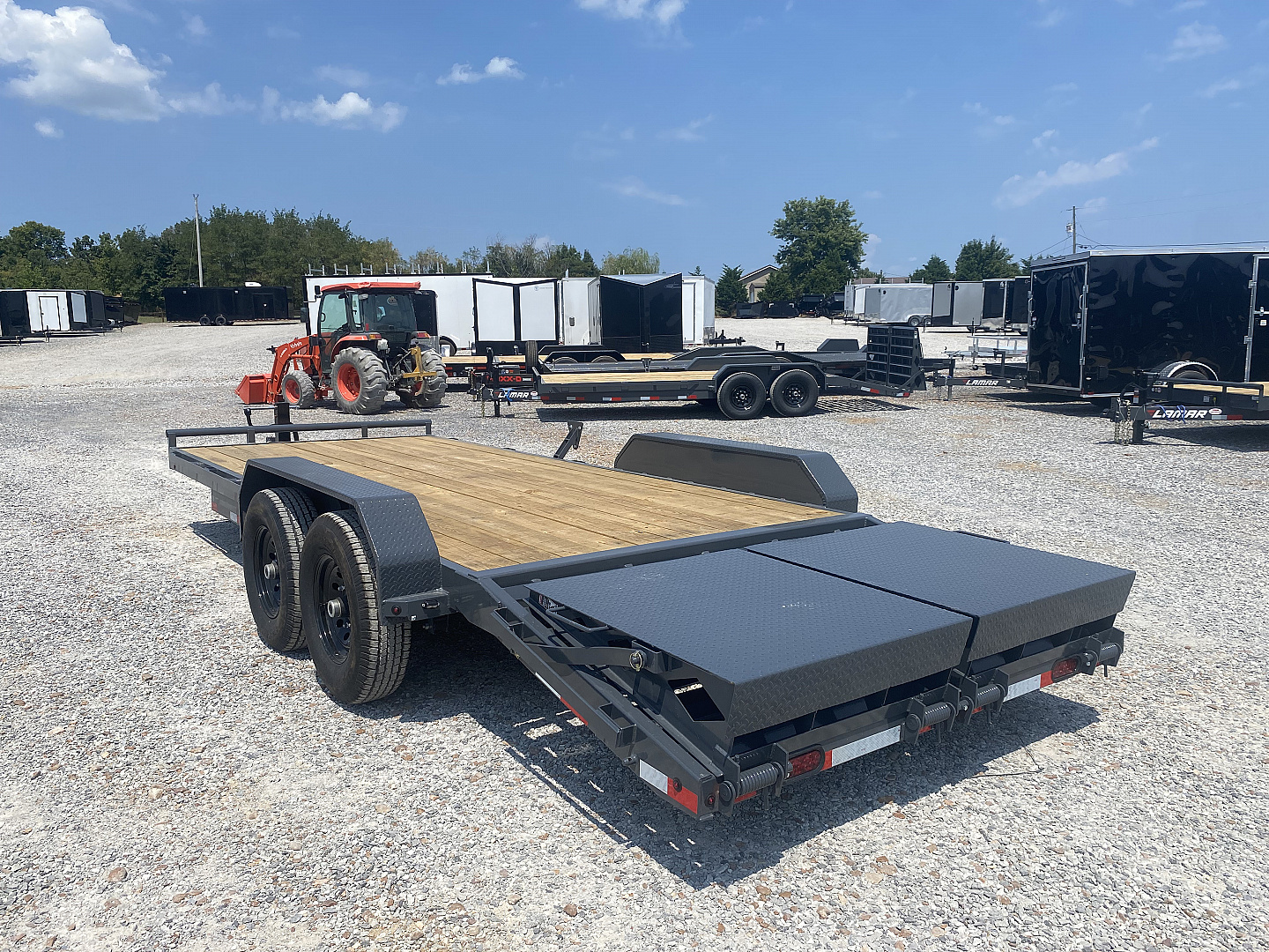 New 2026 Lamar 83" X 20' 14K Equipment Trailer