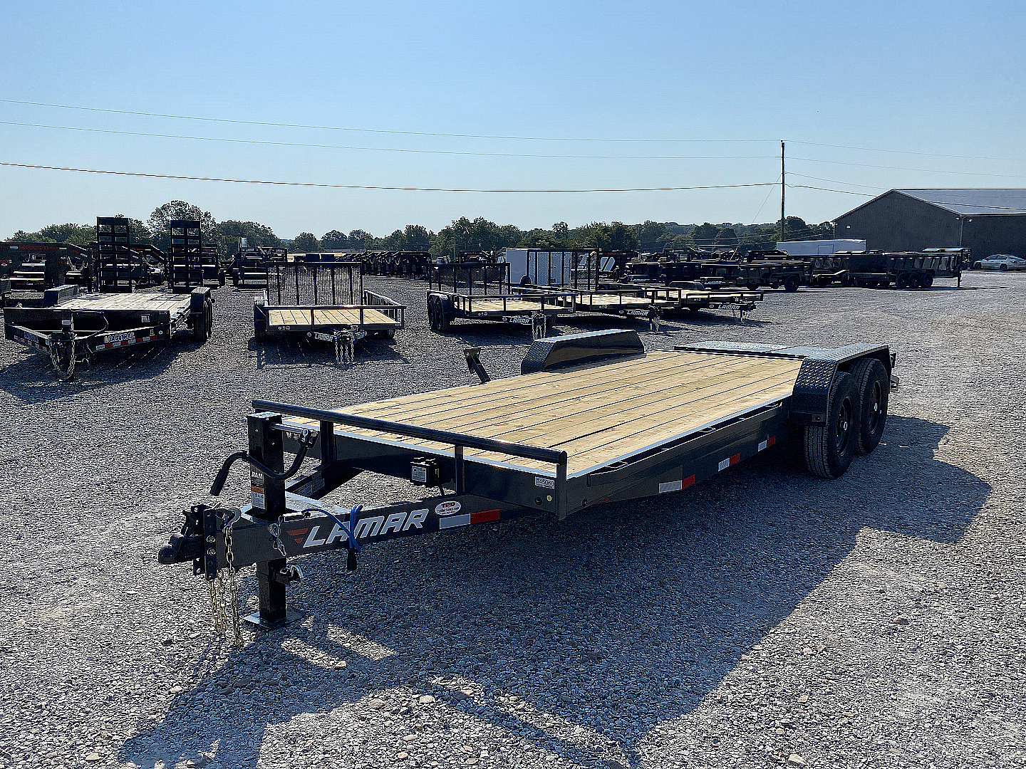 New 2026 Lamar 83" X 20' 14K Equipment Trailer