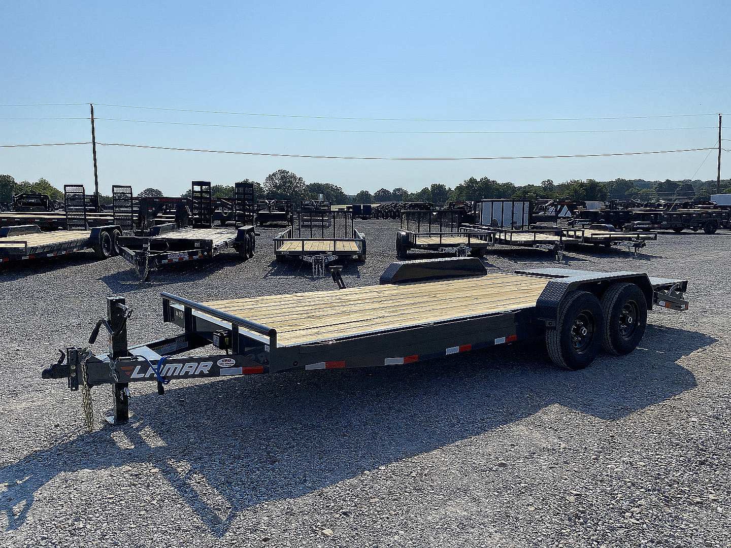 New 2026 Lamar 83" X 20' 14K Equipment Trailer