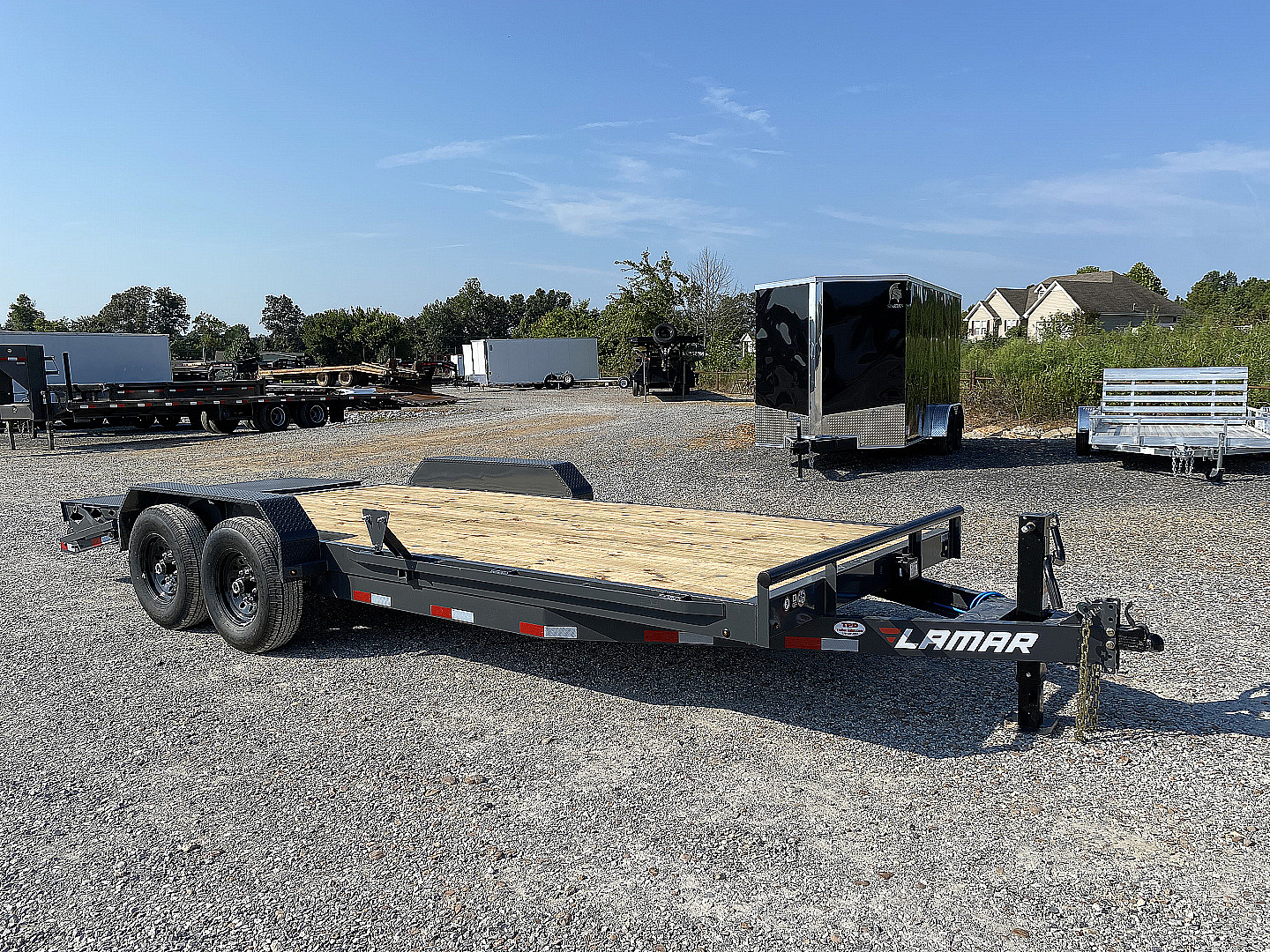 New 2026 Lamar 83" X 20' 14K Equipment Trailer