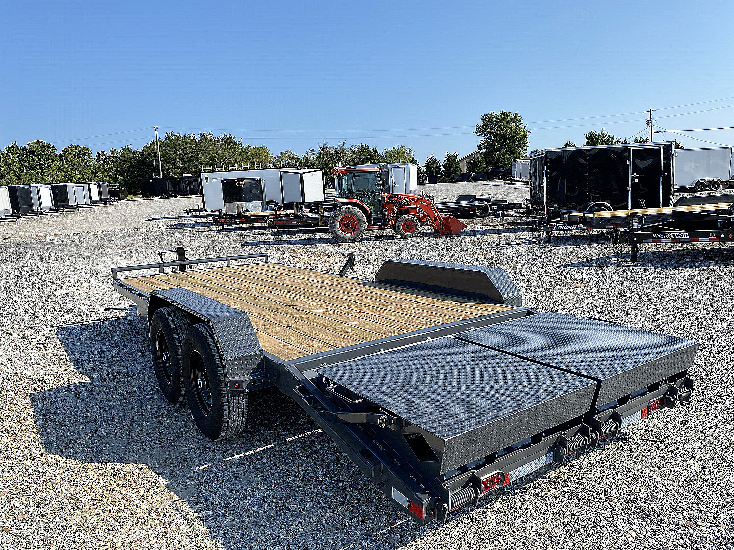 New 2026 Lamar 83" X 20' 14K Equipment Trailer