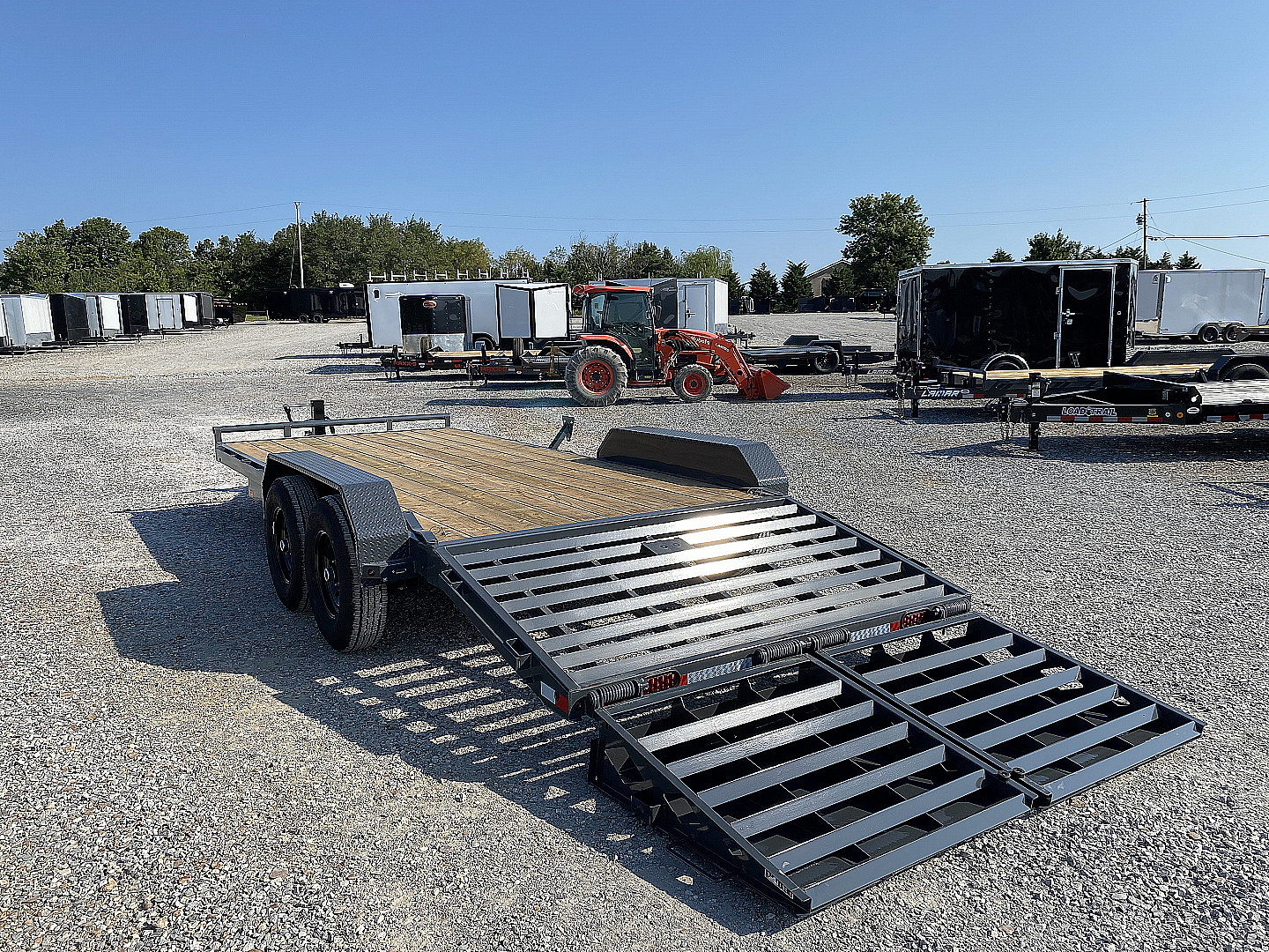 New 2026 Lamar 83" X 20' 14K Equipment Trailer