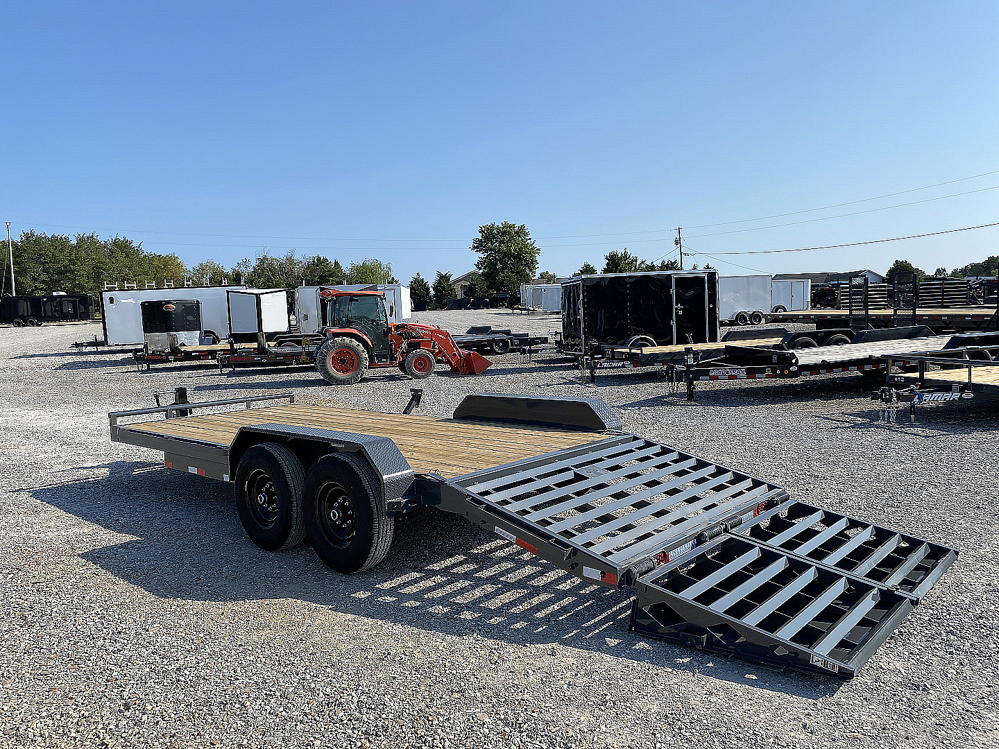 New 2026 Lamar 83" X 20' 14K Equipment Trailer