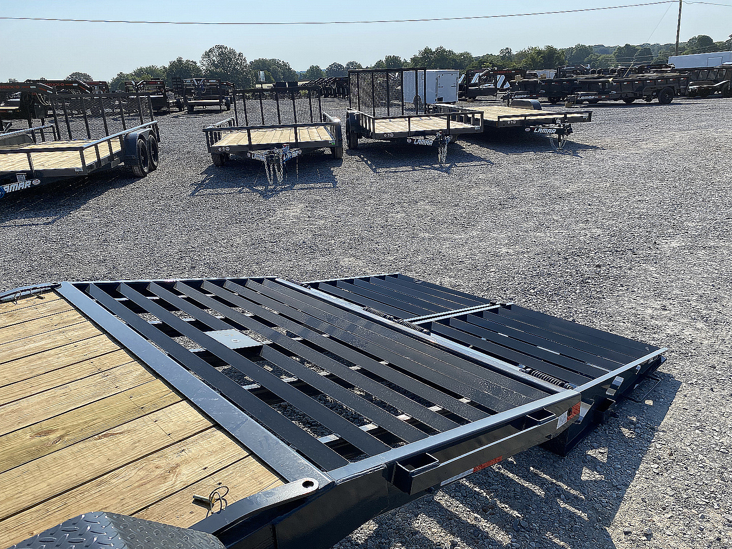 New 2026 Lamar 83" X 20' 14K Equipment Trailer