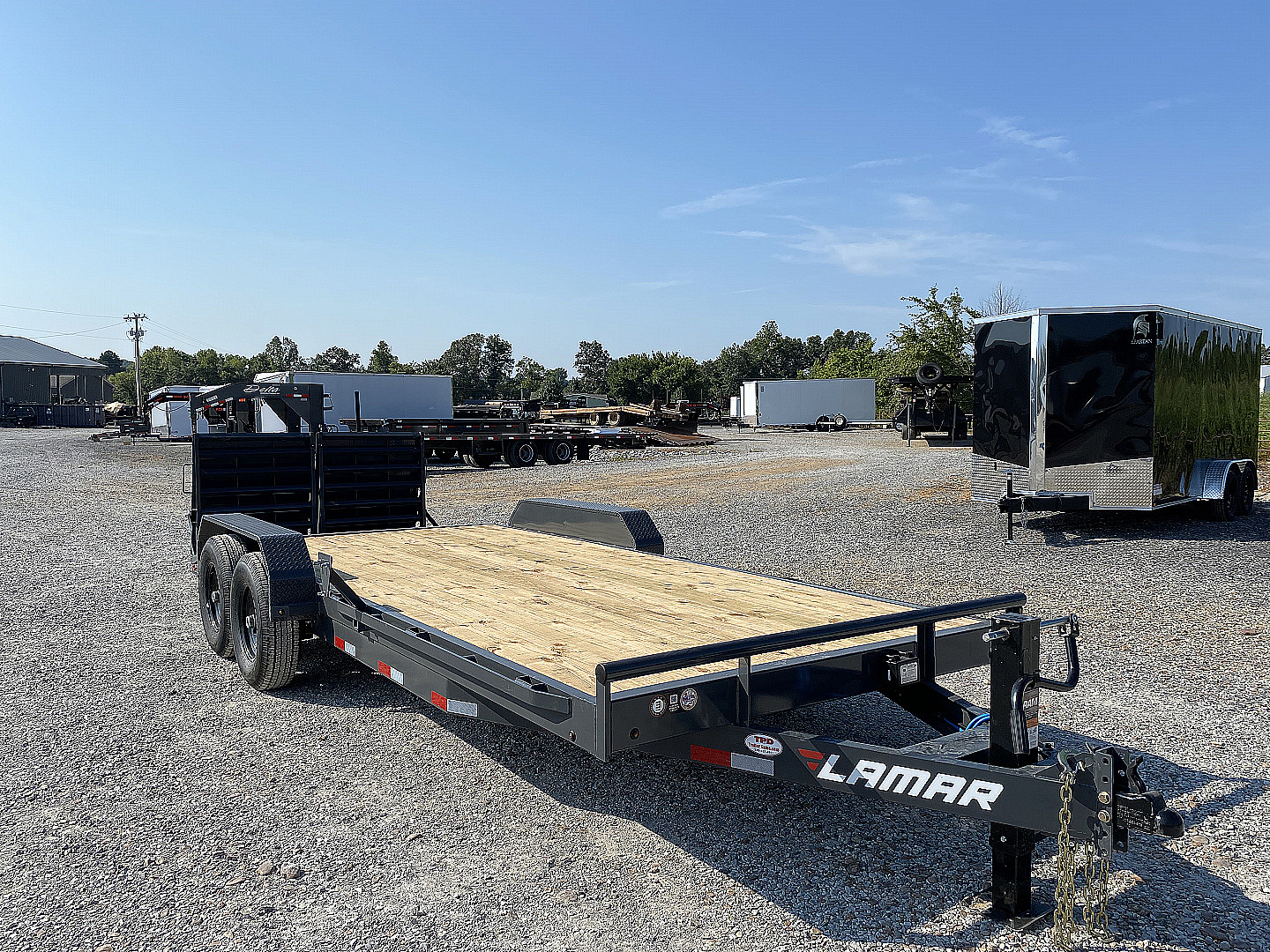 New 2026 Lamar 83" X 20' 14K Equipment Trailer