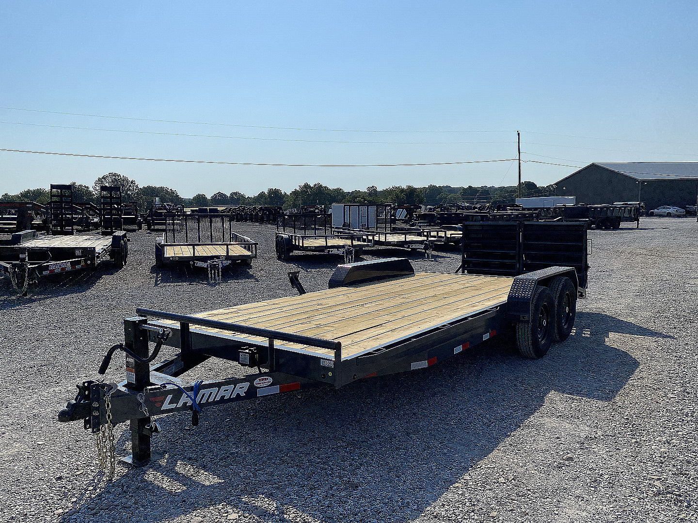 New 2026 Lamar 83" X 20' 14K Equipment Trailer