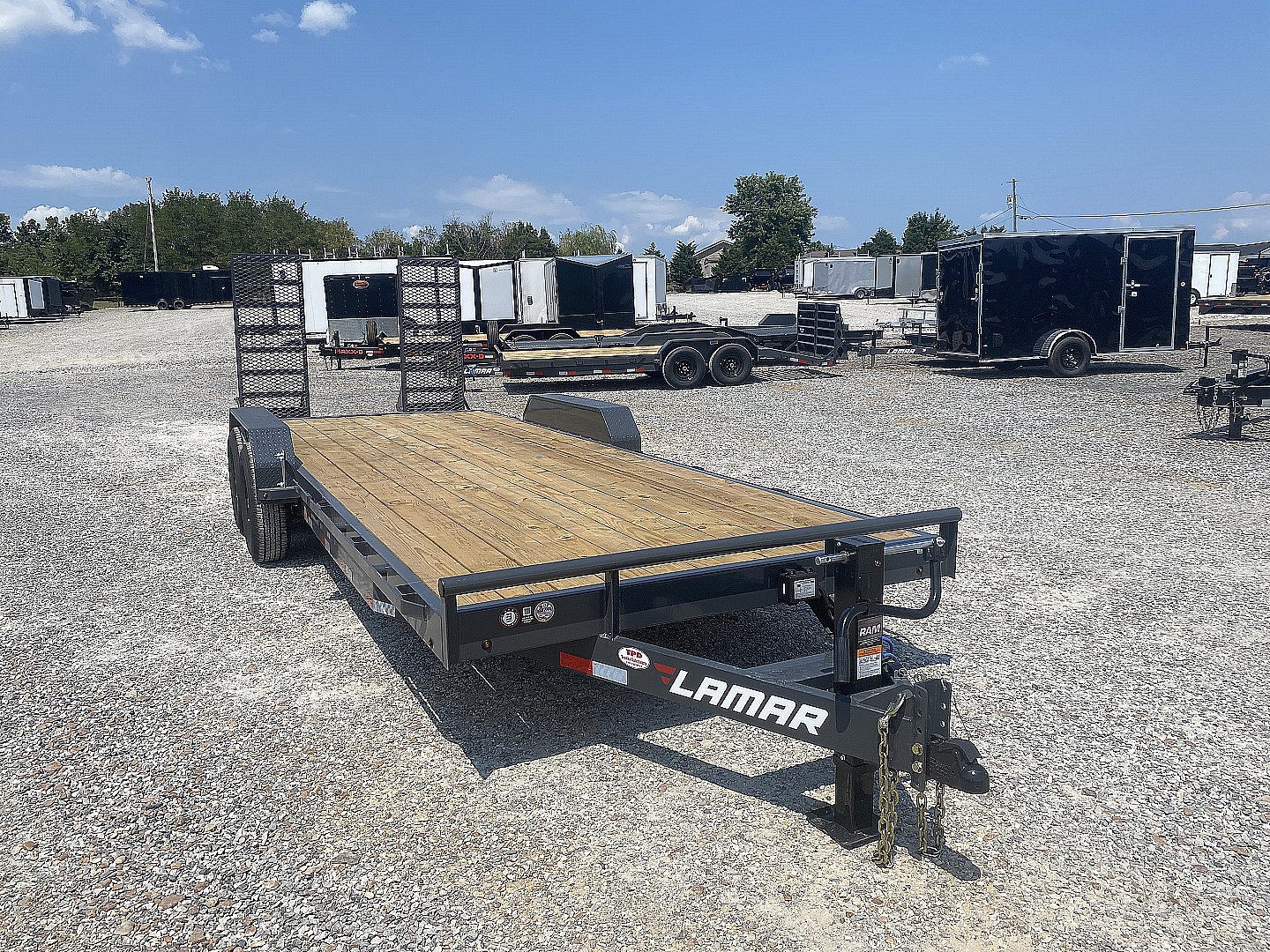 New 2026 Lamar 83"X22' 14K Equipment Trailer