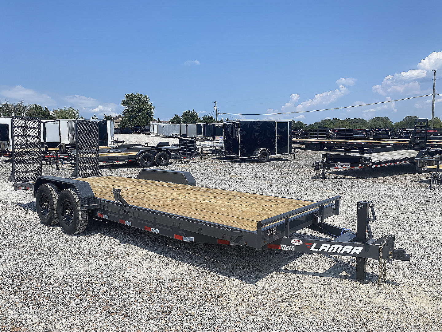 New 2026 Lamar 83"X22' 14K Equipment Trailer