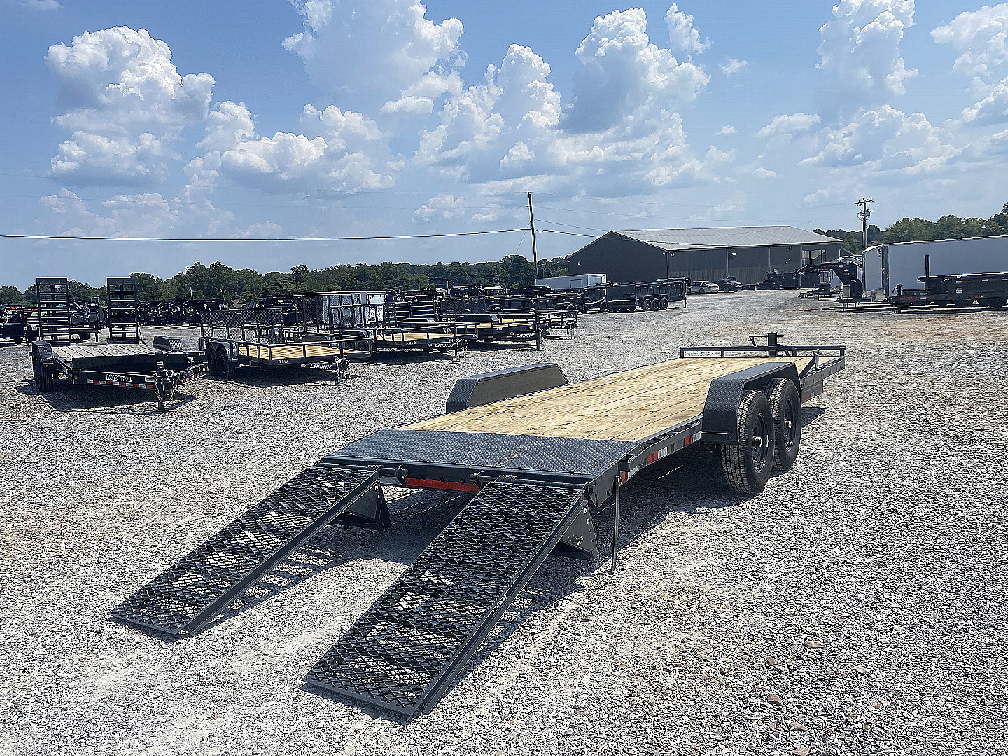New 2026 Lamar 83"X22' 14K Equipment Trailer