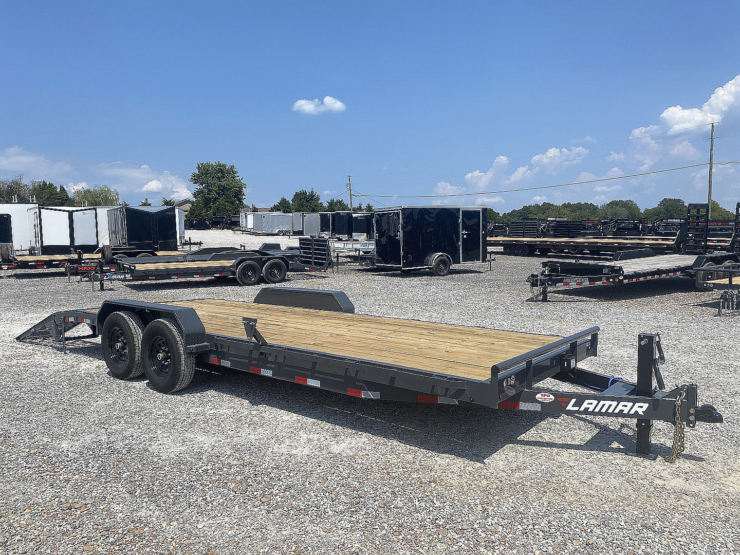 New 2026 Lamar 83"X22' 14K Equipment Trailer