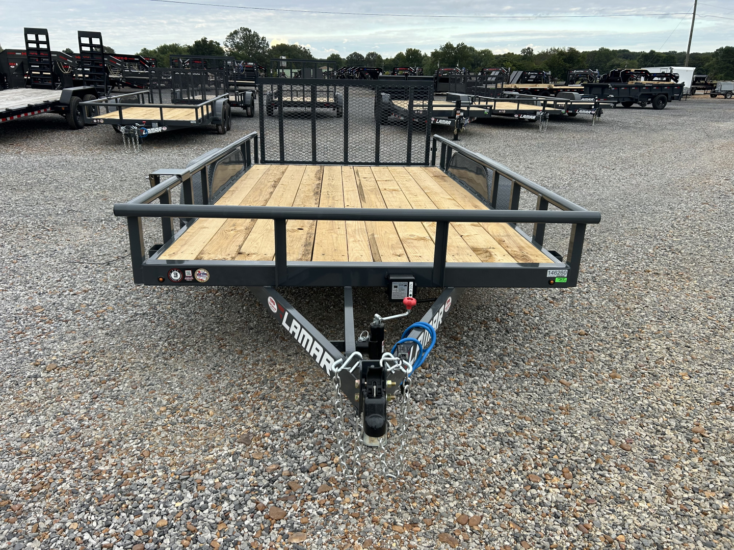 New 2026 Lamar 83"X14' 7K Utility Trailer