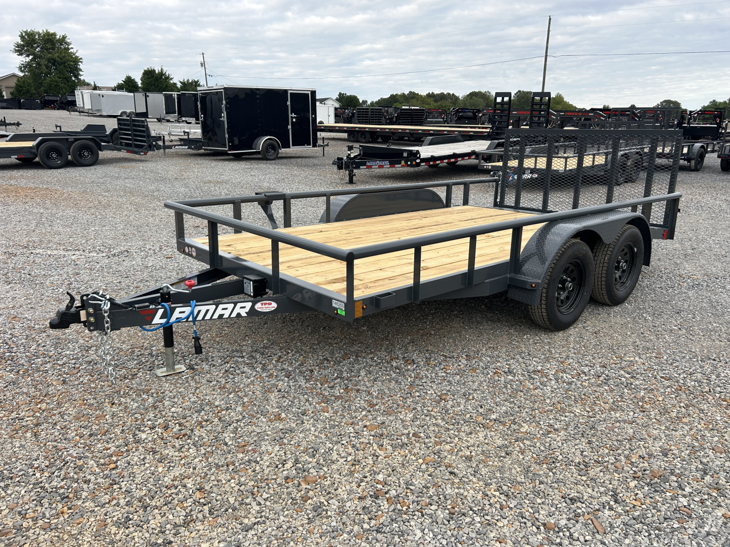 New 2026 Lamar 83"X14' 7K Utility Trailer