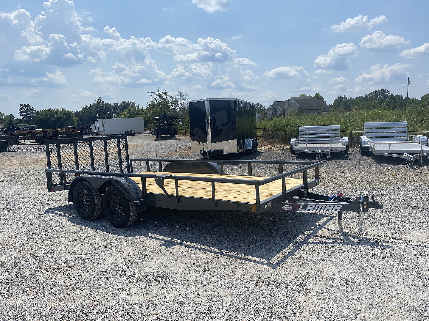 New 2026 Lamar 83"X16' 7K Utility Trailer