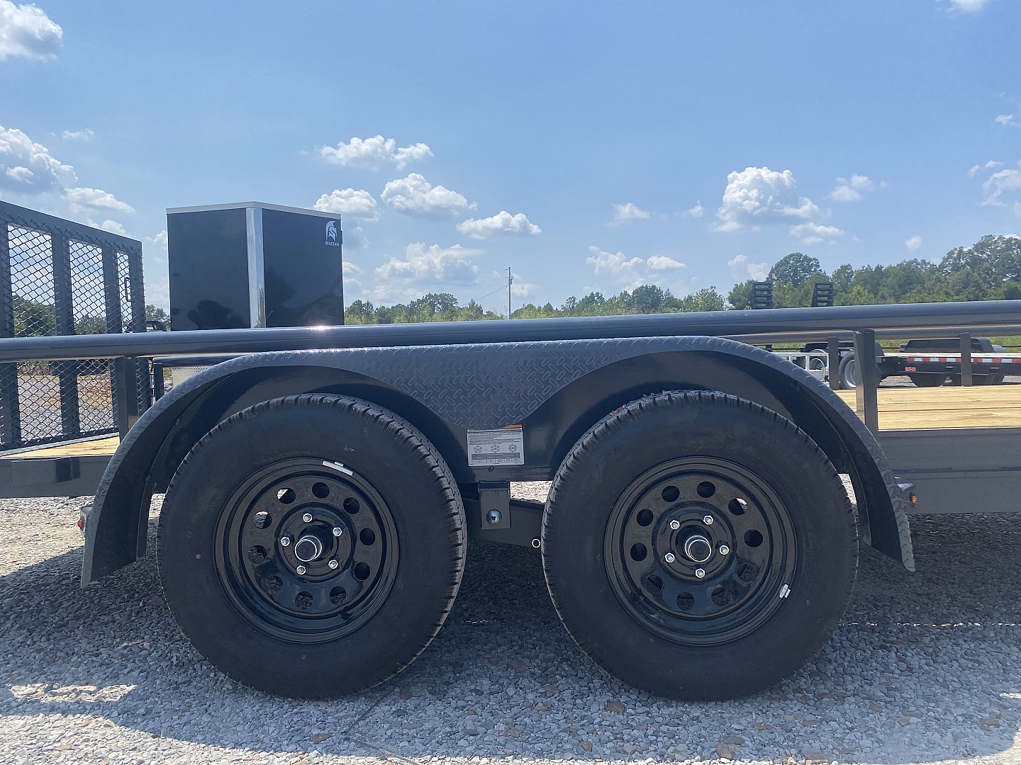 New 2026 Lamar 83"X16' 7K Utility Trailer