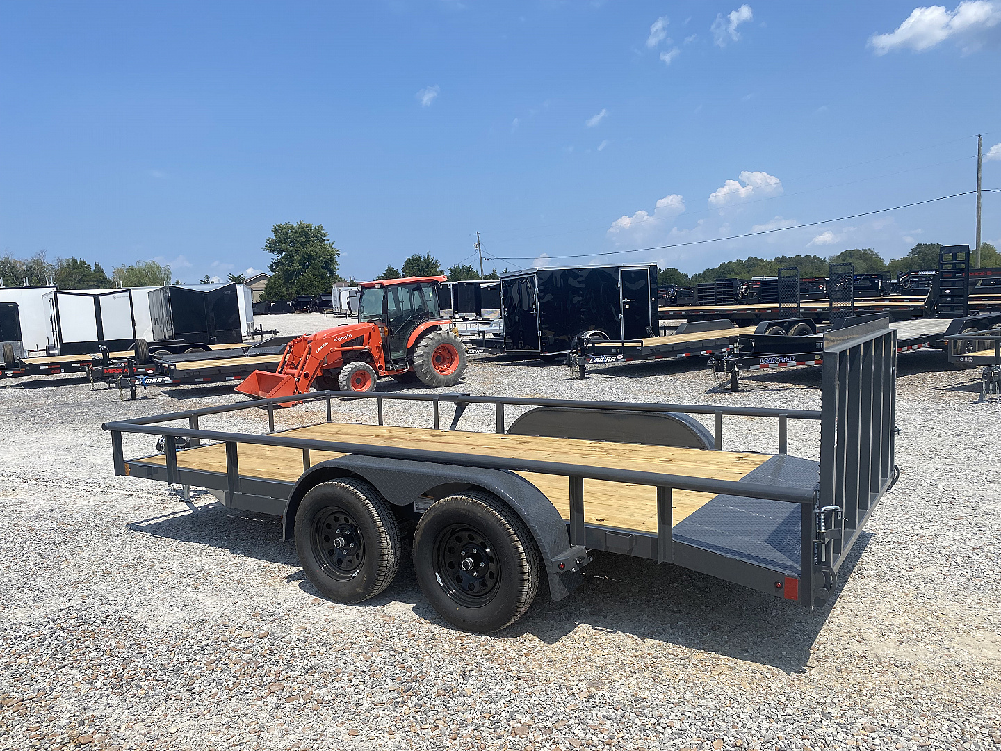 New 2026 Lamar 83"X16' 7K Utility Trailer