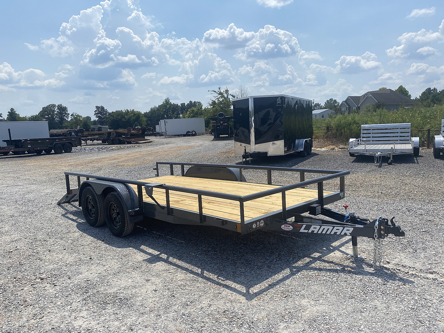 New 2026 Lamar 83"X16' 7K Utility Trailer