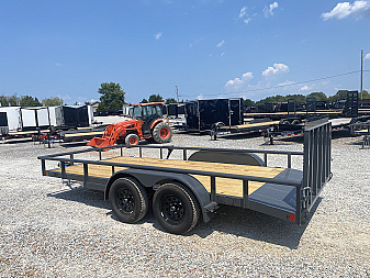 New 2026 Lamar 83"X16' 7K Utility Trailer