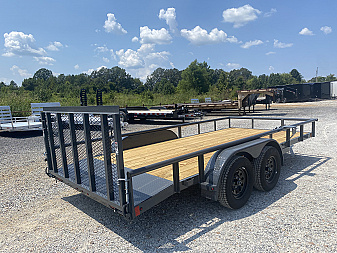 New 2026 Lamar 83"X16' 7K Utility Trailer