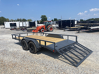 New 2026 Lamar 83"X16' 7K Utility Trailer