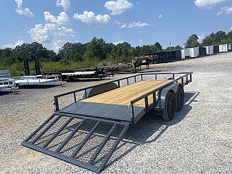 New 2026 Lamar 83"X16' 7K Utility Trailer