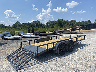 New 2026 Lamar 83"X16' 7K Utility Trailer