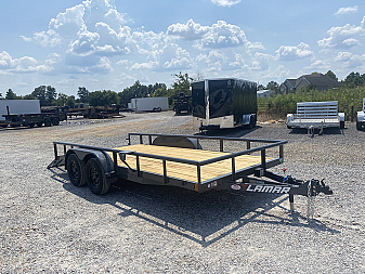 New 2026 Lamar 83"X16' 7K Utility Trailer