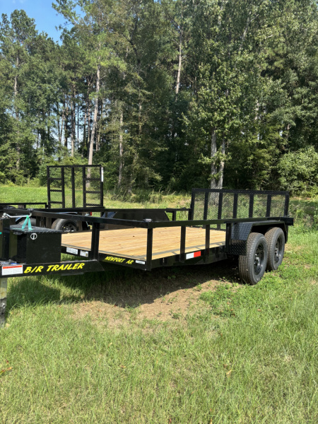 New 2025 B/R Trailers 82''x14' Tandem Axle Utility Trailer