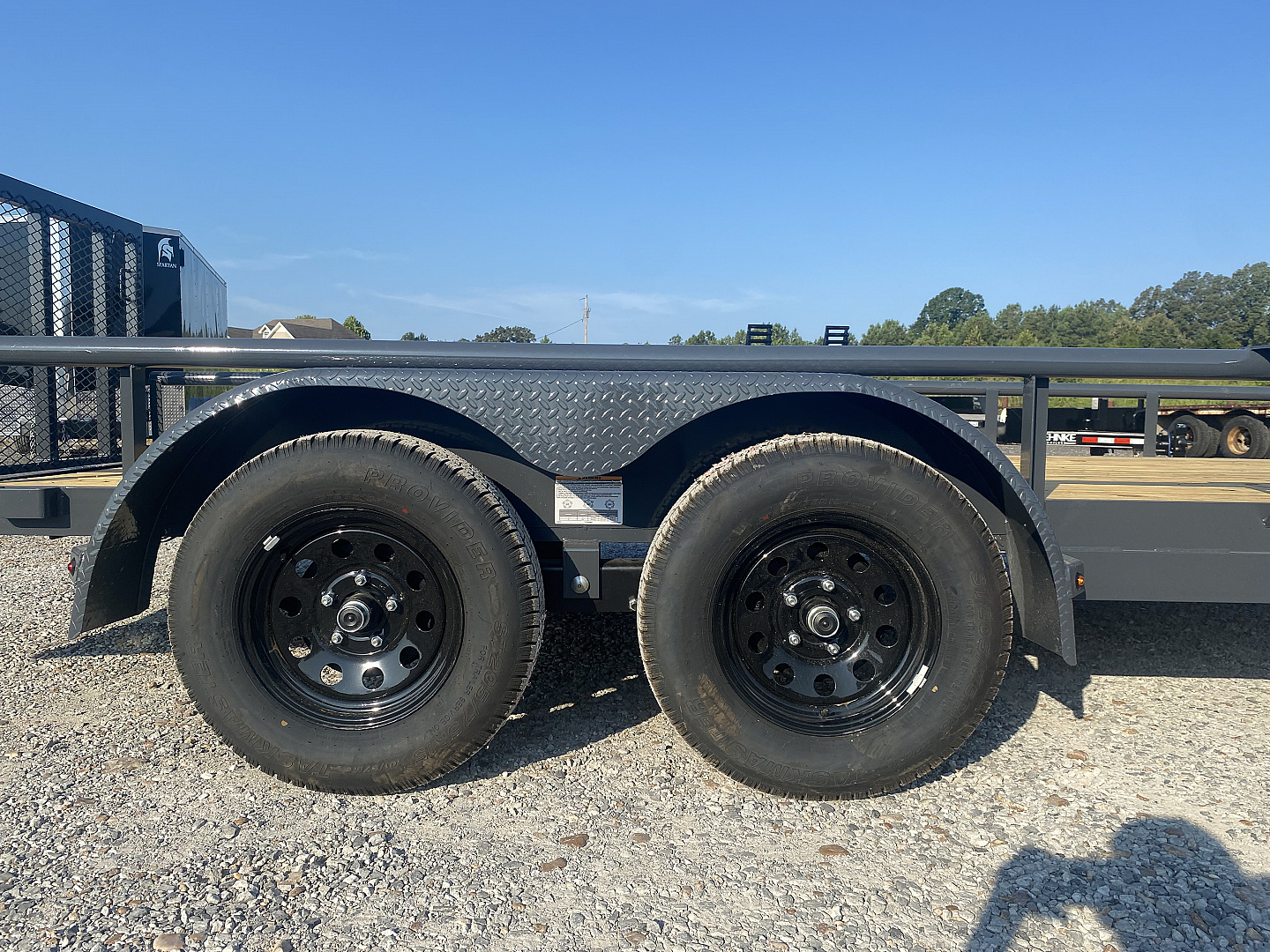 New 2026 Lamar 83"X16' 7K Utility Trailer