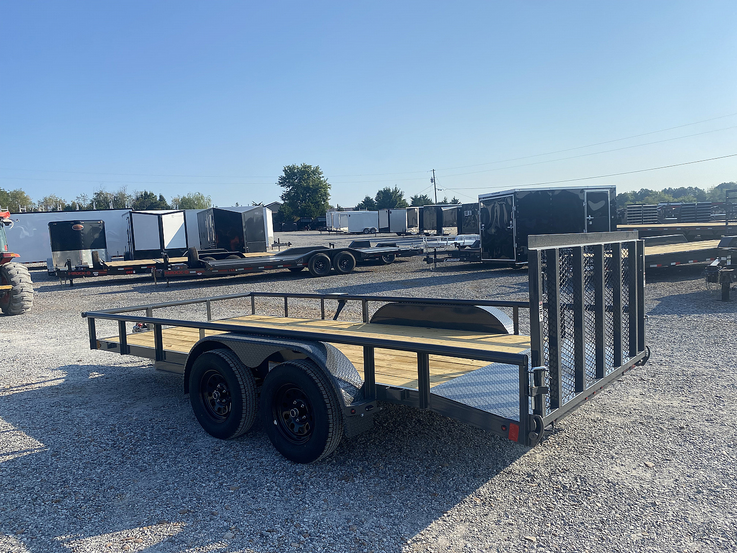 New 2026 Lamar 83"X16' 7K Utility Trailer