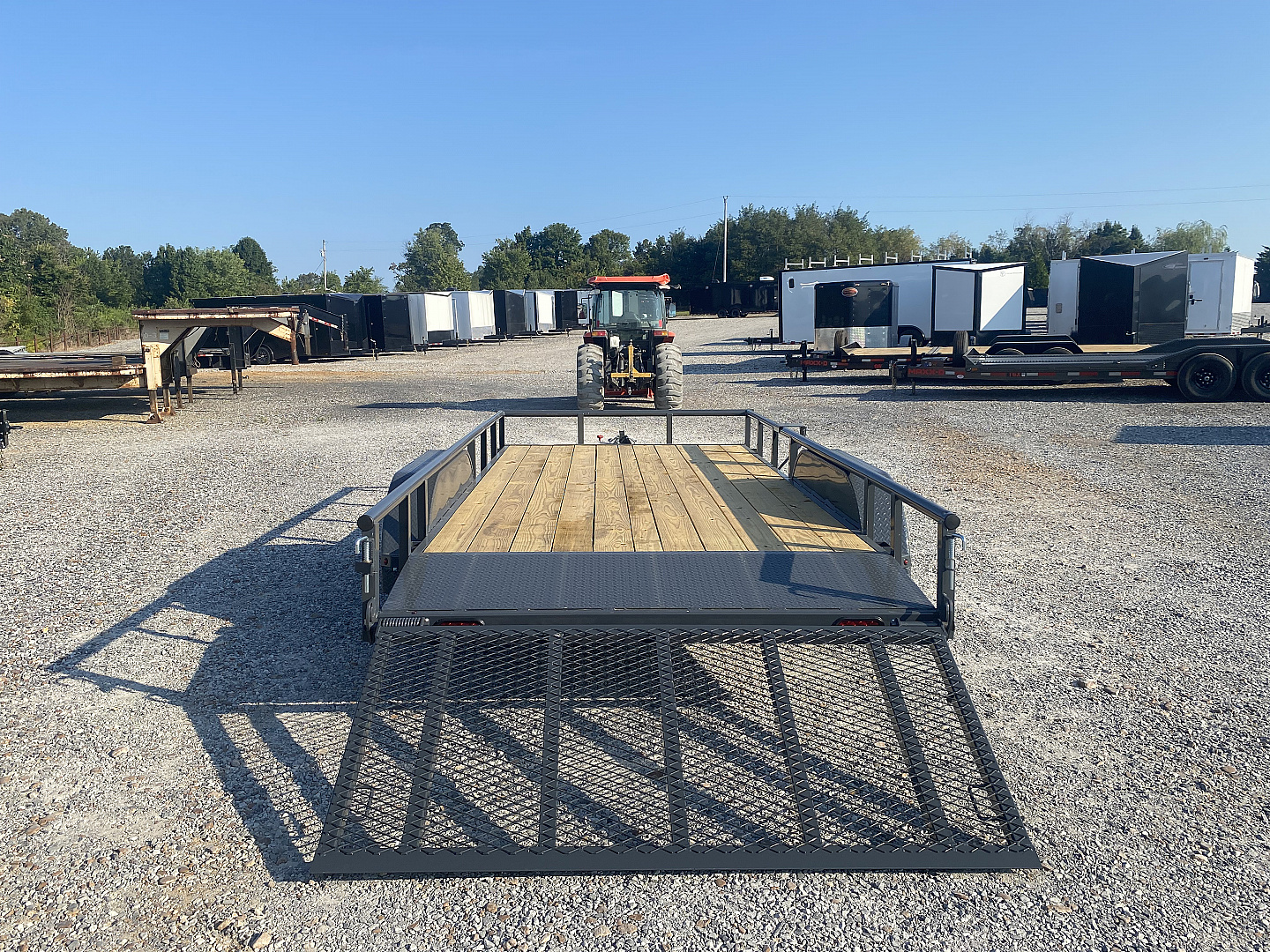 New 2026 Lamar 83"X16' 7K Utility Trailer