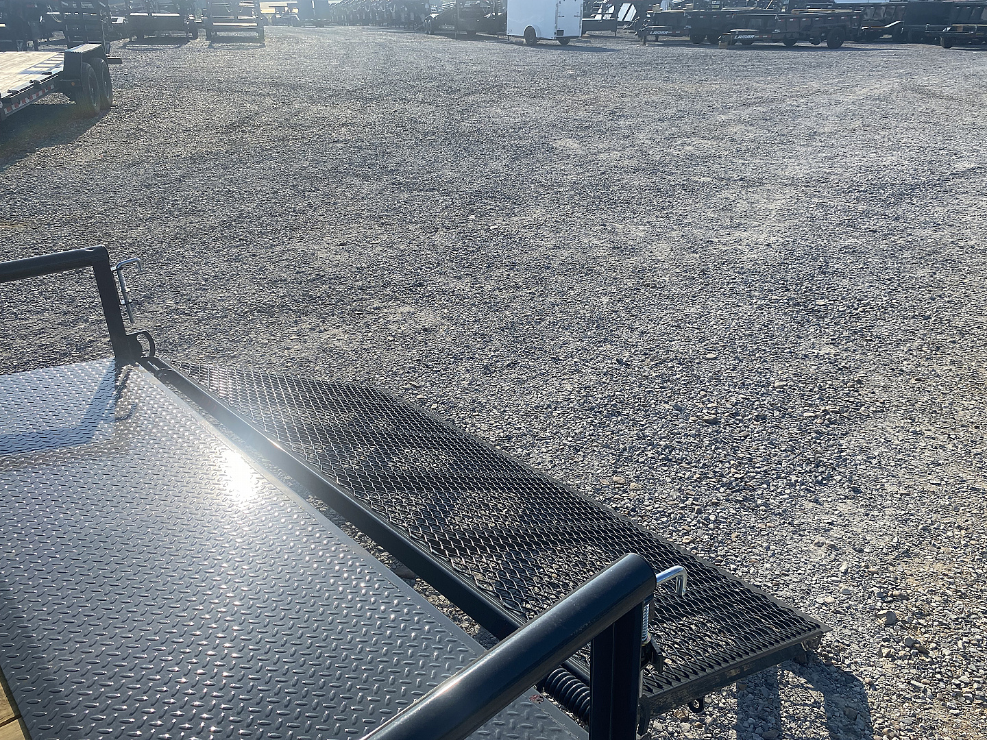 New 2026 Lamar 83"X16' 7K Utility Trailer