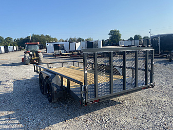 New 2026 Lamar 83"X16' 7K Utility Trailer