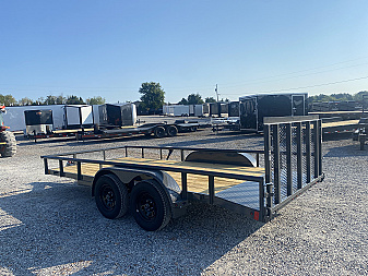 New 2026 Lamar 83"X16' 7K Utility Trailer