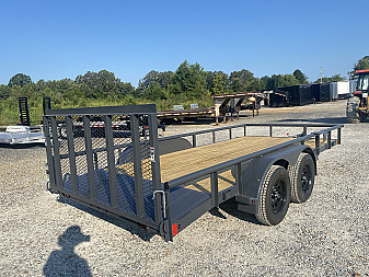 New 2026 Lamar 83"X16' 7K Utility Trailer