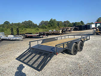 New 2026 Lamar 83"X16' 7K Utility Trailer