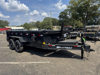 New 2026 Hillcrest Trailers 7x14 14k Dump Trailer