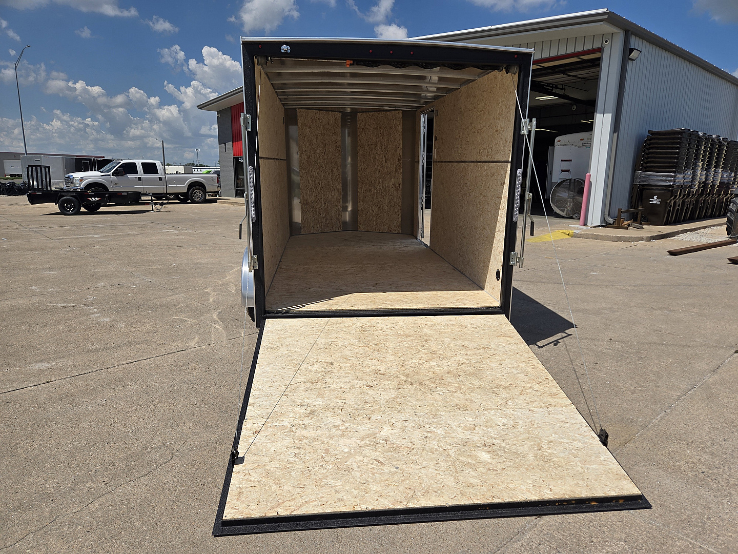 New 2026 H&H Trailers 7x14 HH Series Flat Top V-Nose 7K Cargo / Enclosed Trailer