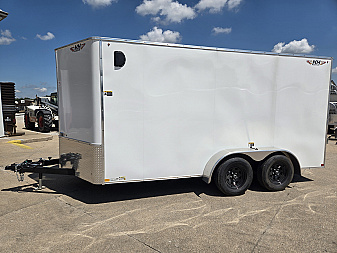 New 2026 H&H Trailers 7x14 HH Series Flat Top V-Nose 7K Cargo / Enclosed Trailer