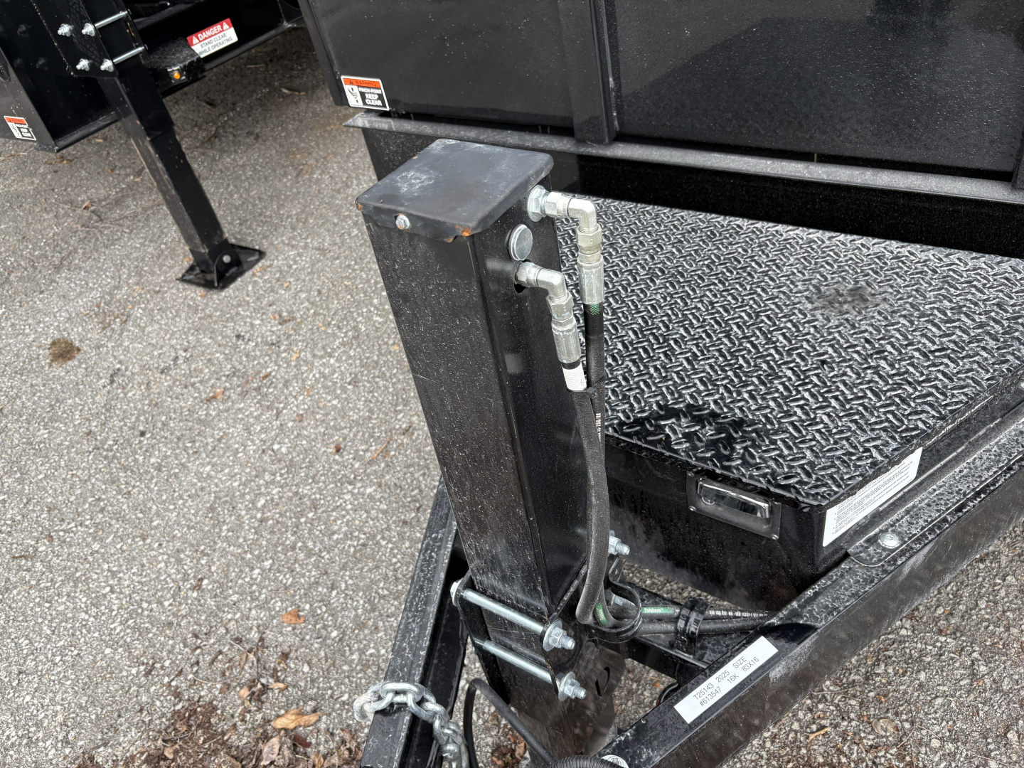 New 2025 H&H Trailers Dump Box Dump Trailer