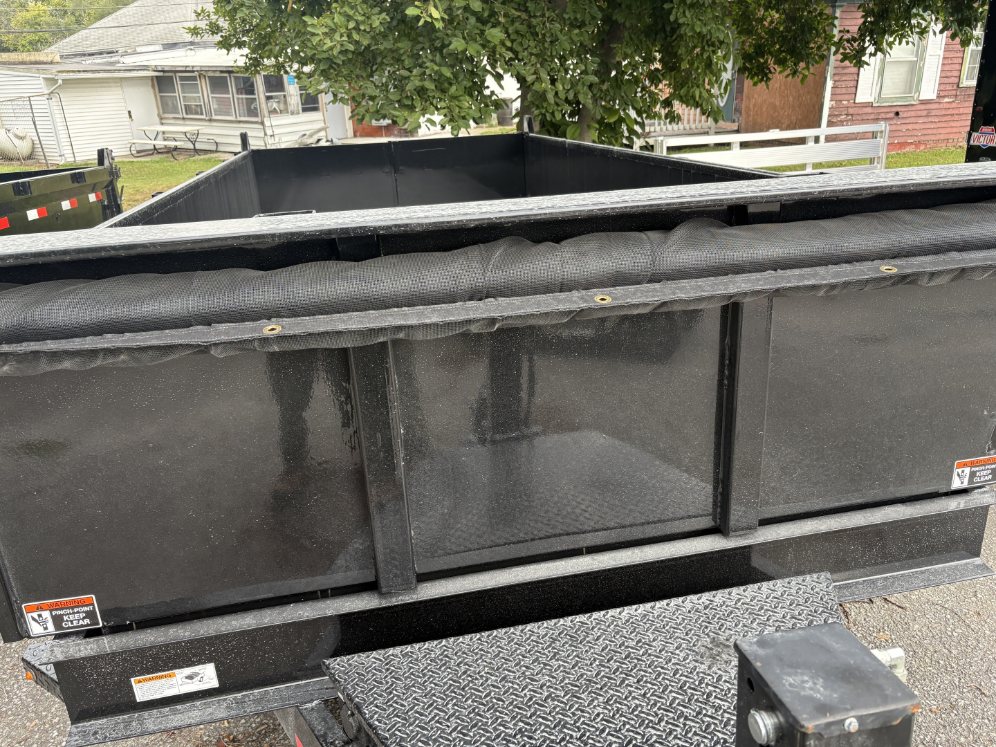 New 2025 H&H Trailers Dump Box Dump Trailer